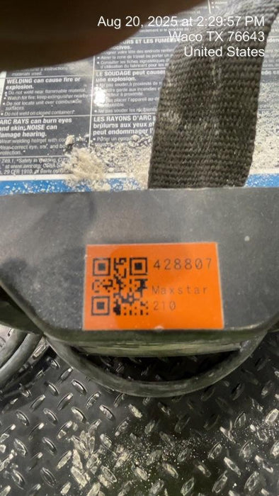 2024 MILLER ELECTRIC Maxstar 210 DX