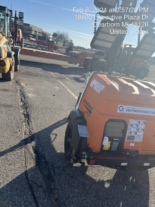 2023 Generac MLT2 Diesel, Flex Switch 120V Input, Powerzone Controller, (4) 320W LED Lights, 4kW Generator, 39.9 Gal Fuel Tank, 2" Ball, T3