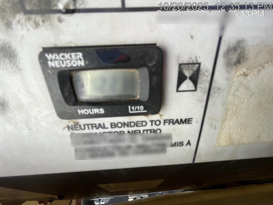 2018 Wacker Neuson LTV6K-MH Wacker Neuson LTV6K Mobile Light Tower w/Fuel Level Sensor Installed