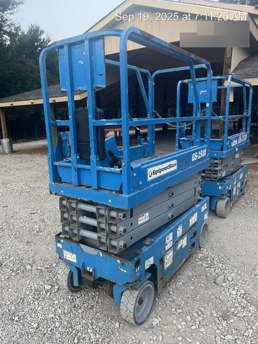 2018 Genie GS-1930 Genie GS-1930 Scissor Lift w/Standard Options