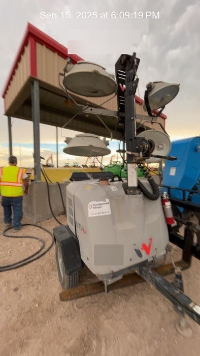 2019 Wacker Neuson LTV6L-MH Wacker Neuson LTV6L Mobile Light Tower w/Fuel Level Sensor Installed