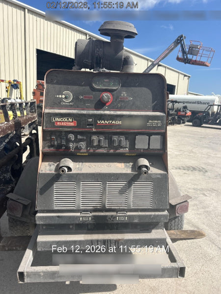 2022 Lincoln Electric Vantage 549X Crosslink Technology, Trailer Mounted, ES Decals, T3
