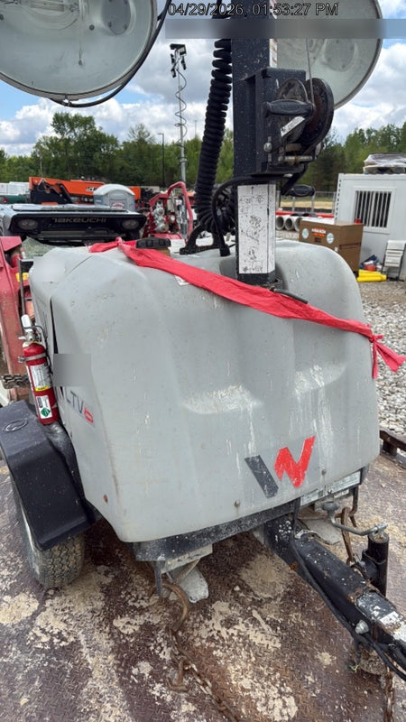 2018 Wacker Neuson LTV6L-MH Wacker Neuson LTV6L Mobile Light Tower w/Fuel Level Sensor Installed