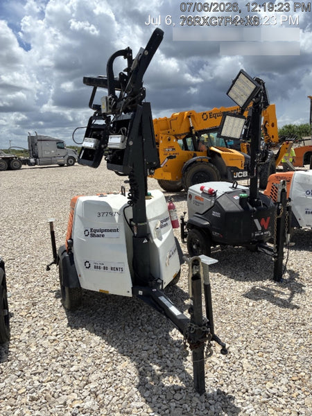 2023 Generac MLT2 Diesel, Flex Switch 120V Input, Powerzone Controller, 
(4) 320W LED Lights, 4kW Generator, 39.9 Gal Fuel Tank, 2" Ball, T3