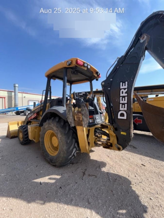 2020 John Deere 310LEP Canopy, 4WD, Standard Stick, Pilot Controls, 2 Way Hydraulics, TAG Manual QC