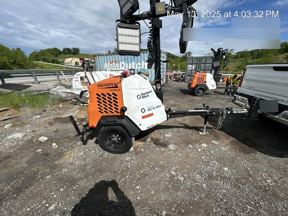 2023 Generac MLT2 Diesel, Flex Switch 120V Input, Powerzone Controller, (4) 320W LED Lights, 4kW Generator, 39.9 Gal Fuel Tank, 2" Ball, T3