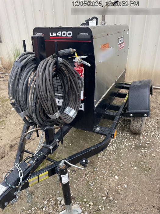 2024 Lincoln Electric LE400 Kubota V1505, Trlr, Cable Rack, Light Kit, ES Decals, T3