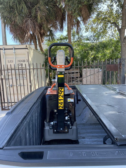 2022 Multiquip MVH158 Honda GX200, 17" Plate, Gas