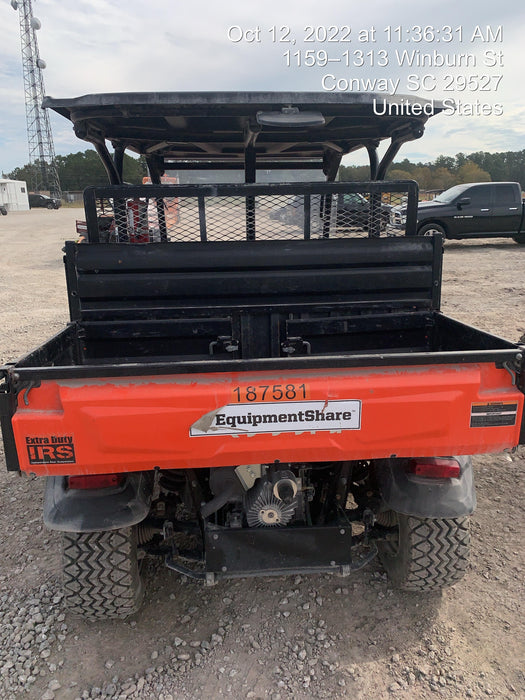 2021 Kubota RTV-X1140W-H Plastic Canopy, Windshield Acrylic Clear, LED Strobe Light, Wire Harness Kit, Back up Alarm