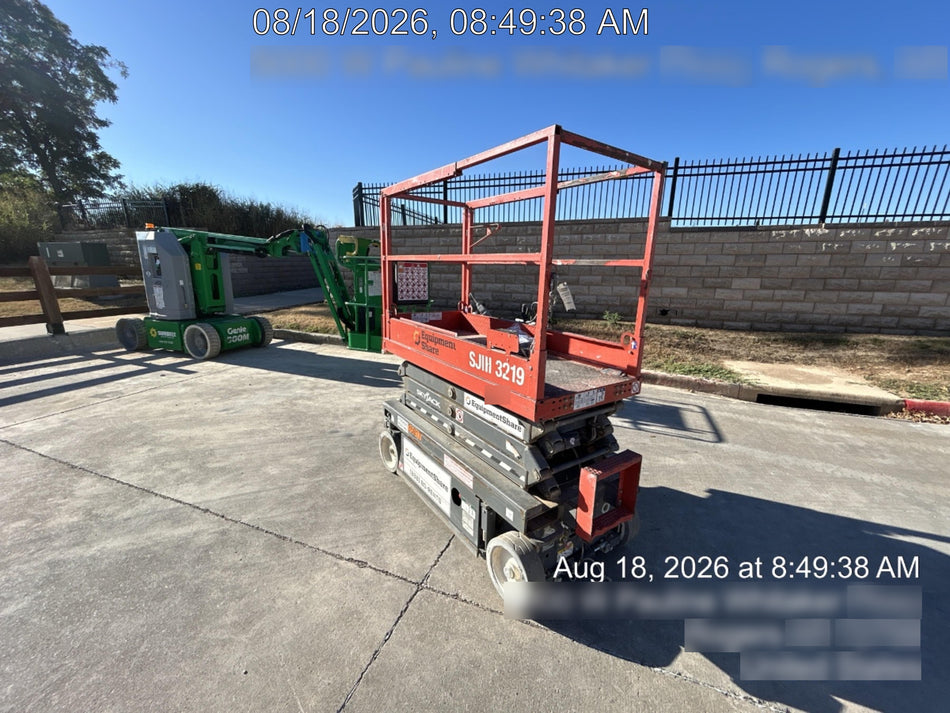 2019 Skyjack SJIII-3219 Standard Options, Trojan Batteries