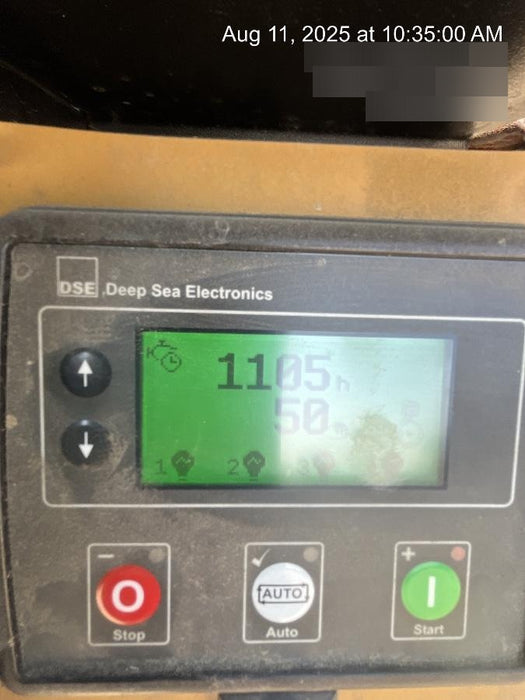 2022 Allmand NLV3GR (4) LED Light Fixture 350W, 23' Vertical Mast, 3kW Prime, Towable, Deep Sea L401, Leveling Jacks, Yanmar T4F 5.8hp