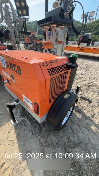 2024 Wanco WLTT-4MM4K Diesel, Deep Sea Controller, Shore Power Plug, Auto Start, (4) 350W LED Floodlights, 4kW Generator, 60 Gal Fuel Tank, 2" Ball, T3