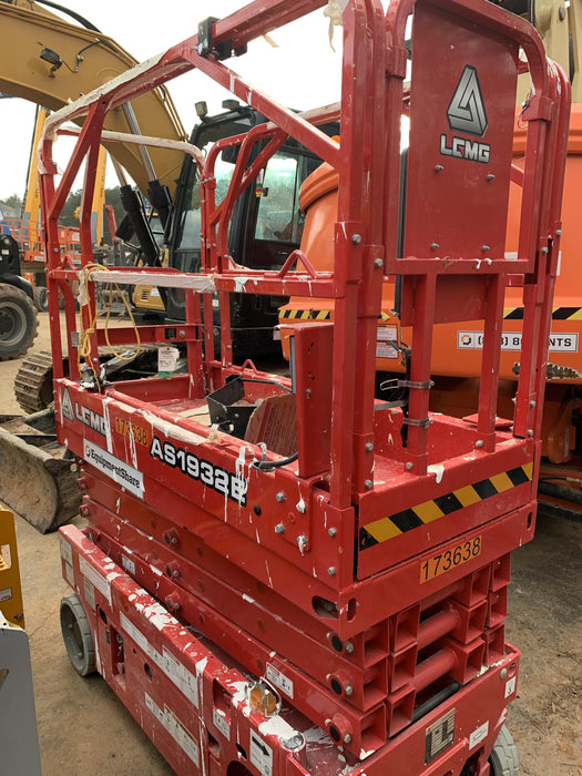 2021 Lgmg AS1932E Electric Drive, Solid Non Marking Tires, Dual Beacons