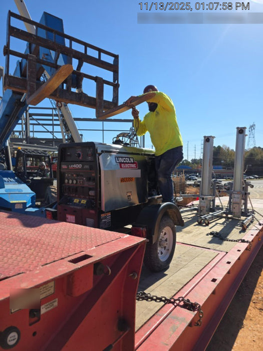 2024 Lincoln Electric LE400 Kubota V1505, Trlr, Cable Rack, Light Kit, ES Decals, T3