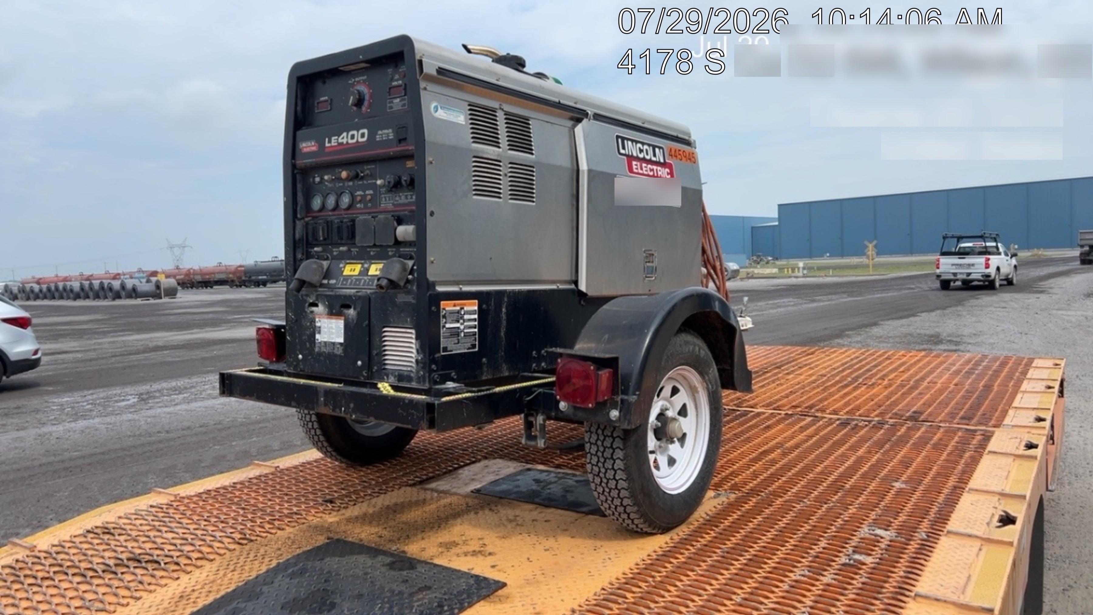 2024 Lincoln Electric LE400 Kubota V1505, Trlr, Cable Rack, Light Kit, ES Decals, T3