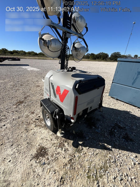 2018 Wacker Neuson LTV6K-MH Wacker Neuson LTV6K Towable Light Tower