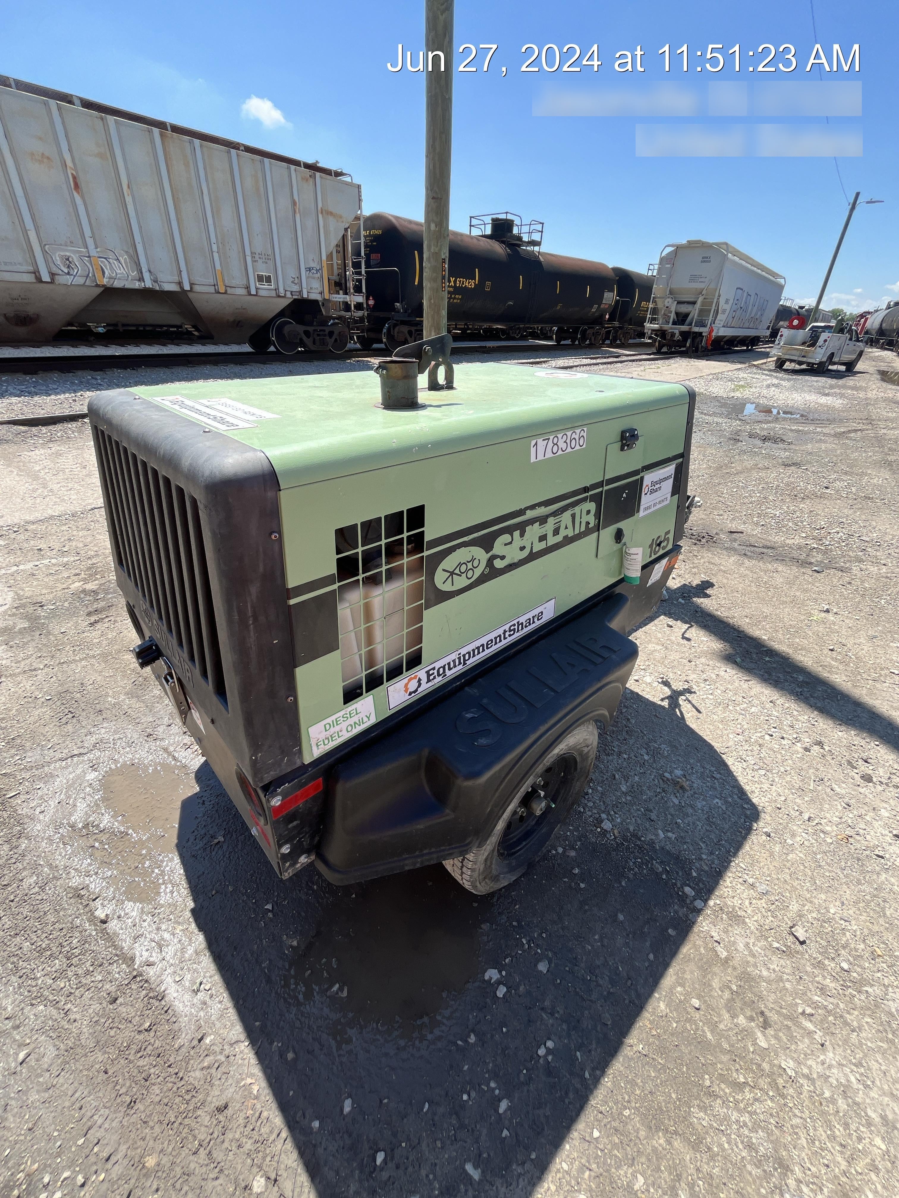 2021 SULLAIR 185D-DPQ KU4F