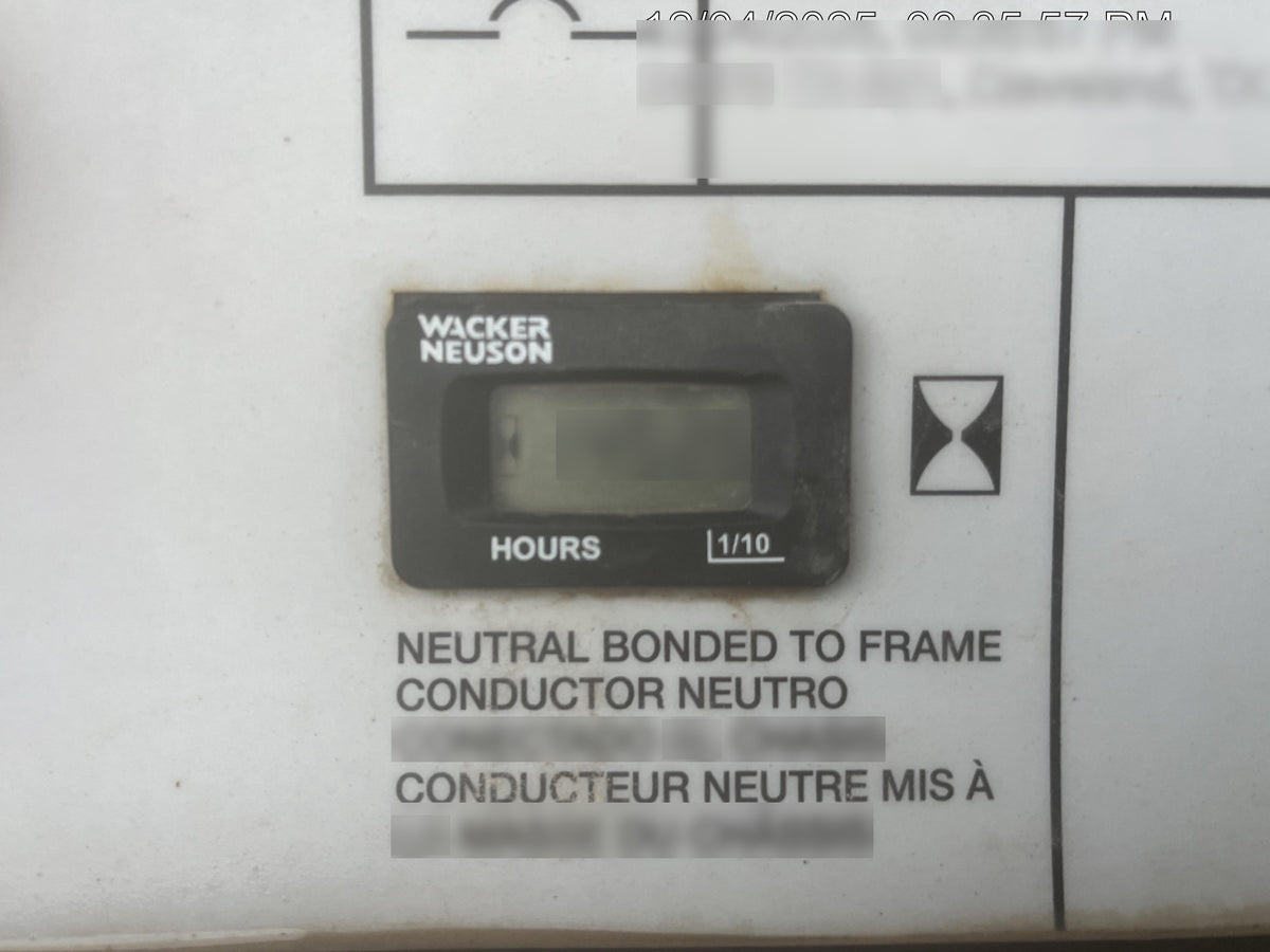 Wacker Neuson LTV6K-MH Wacker Neuson LTV6K Towable Light Tower