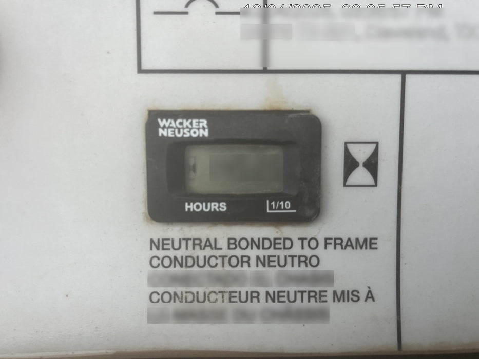 Wacker Neuson LTV6K-MH Wacker Neuson LTV6K Towable Light Tower