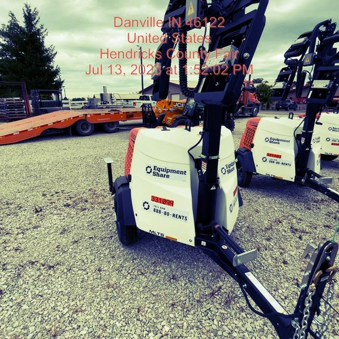 2023 Generac MLT2 Diesel, Flex Switch 120V Input, Powerzone Controller, (4) 320W LED Lights, 4kW Generator, 39.9 Gal Fuel Tank, 2" Ball, T3