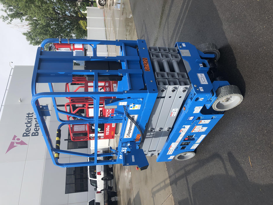 2020 Genie GS-1930 Fixed rails with chain entry gate - Pre A92.20