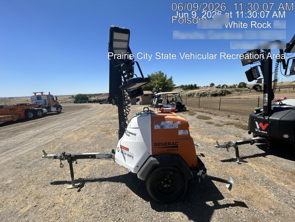 2023 Generac MLT2 Diesel, Flex Switch 120V Input, Powerzone Controller, (4) 320W LED Lights, 4kW Generator, 39.9 Gal Fuel Tank, 2" Ball, T3