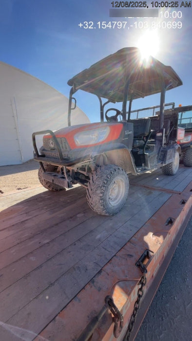 2020 Kubota RTV-X1140W-H Canopy, 4-Seater, Diesel, Windshield Acrylic Clear, LED Strobe, Backup Alarm