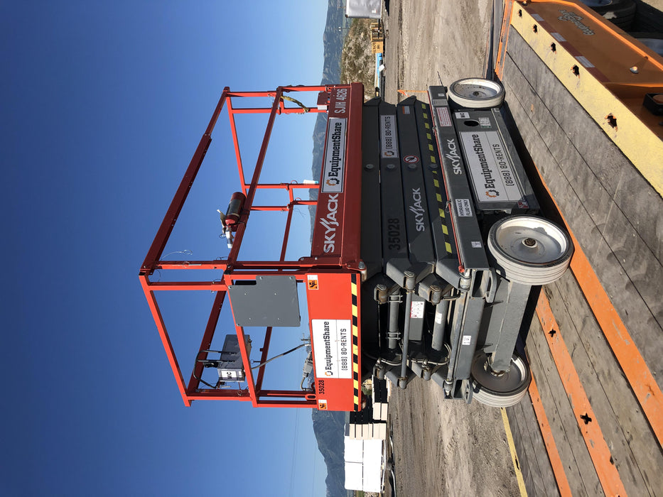 2019 Skyjack SJIII-4626 Standard Options, Trojan Batteries