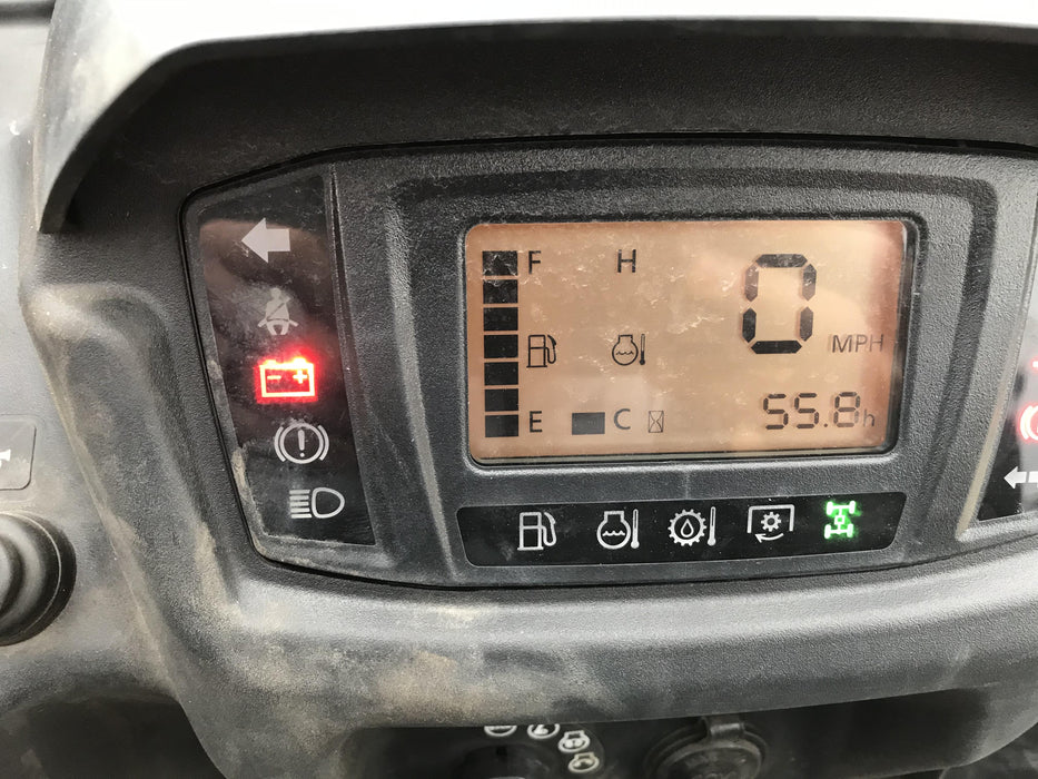 2019 Kubota RTV-X900 4wd Utility Cart, LED Strobe, Windshield Tempered Glass, Plastic Canopy, Backup Alarm