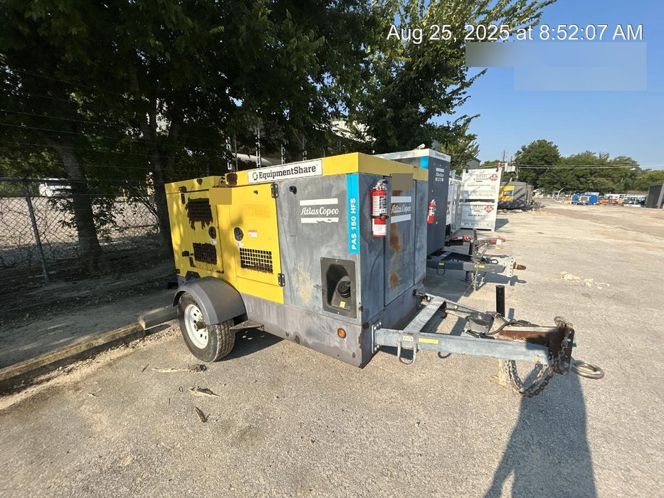 2020 ATLAS COPCO PAS 150 HF CS Enclosed