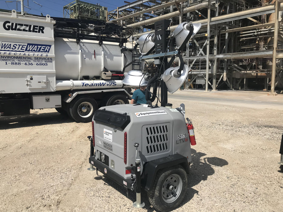 2019 Wacker Neuson LTV6L-MH Mobile Light Tower w/Fuel Level Sensor Installed