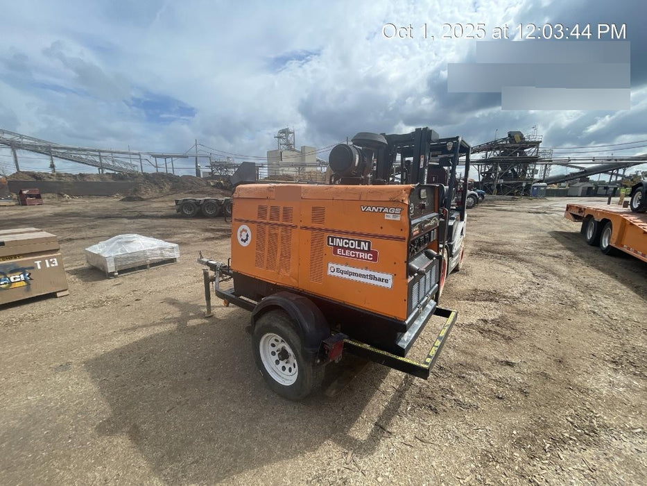 2021 Lincoln Electric Vantage 549X Ready Pak 3, ORANGE (includes trailer, cable rack, fender light kit)