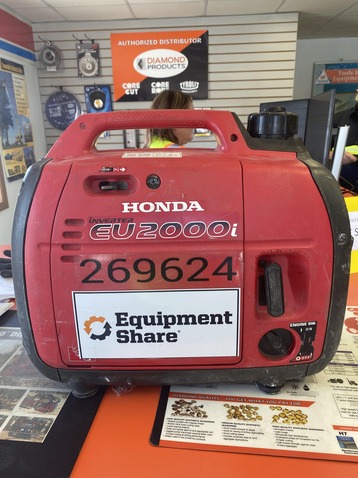 2013 HONDA EU2000i