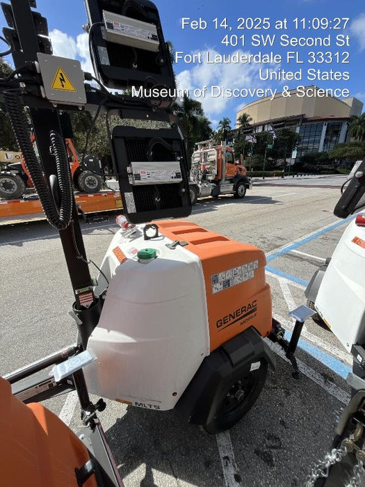 2025 Generac MLTS-4 Diesel, Mitsubishi L2E, 7.1 hp @1800 rpm, Flex Switch 120V Input, Powerzone Controller, (4) 320W LED Lights, 4kW Generator, 39.9 Gal Fuel Tank, 2" Ball, T3, ES Decals