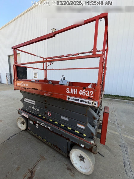 2016 Skyjack SJIII-4632 Standard Rental Specs