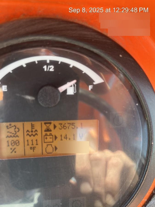 2018 Skytrak 10054 Skytrak 10054 10K Telehandler w/Open ROPS Solid Tires, LED Work Lights, Rotating Beacon, 60" Carriage/60" Forks