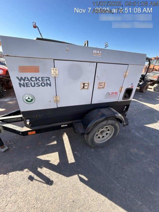 2019 WACKER NEUSON G25