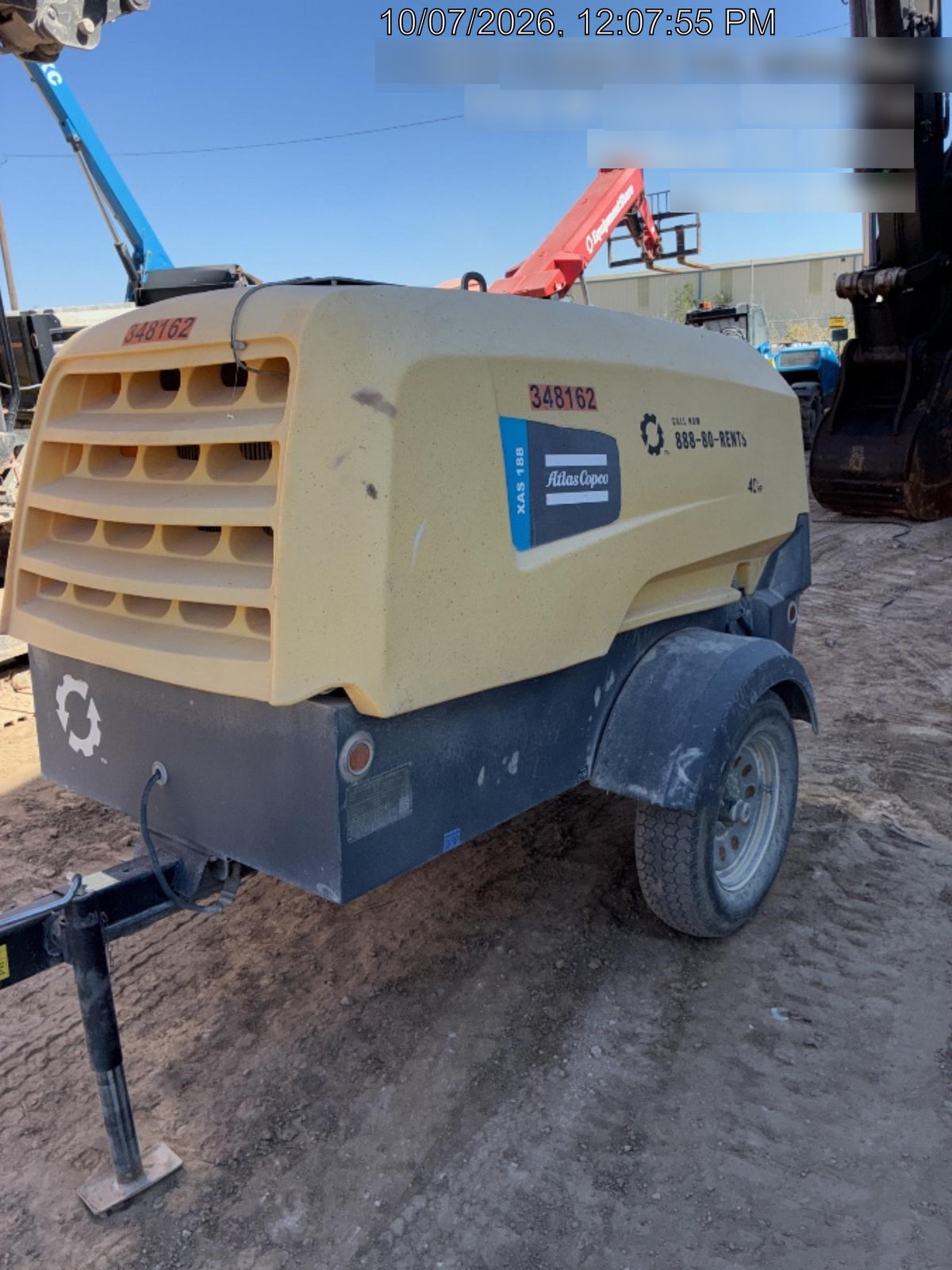 2023 ATLAS COPCO XAS188 CWK