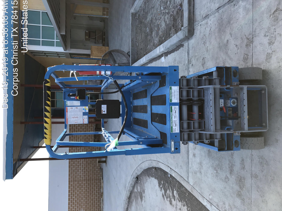 2019 Genie GS-1930 Fixed rails with chain Entry