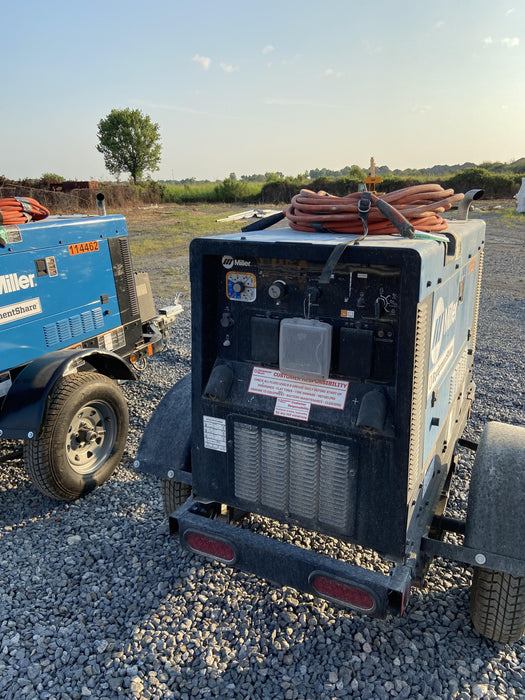2020 Miller Electric BIG BLUE 400 Trailer Mounted Welder