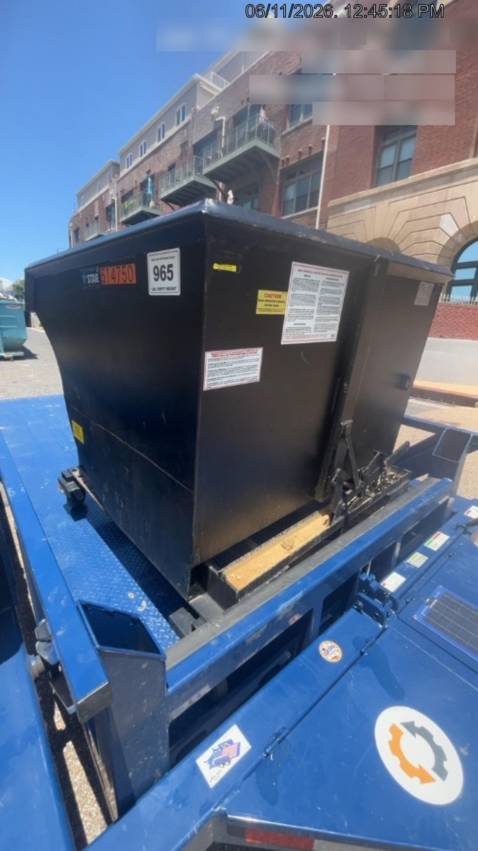 2025 STAR INDUSTRIES M-1820 - Self-Dump Hopper
