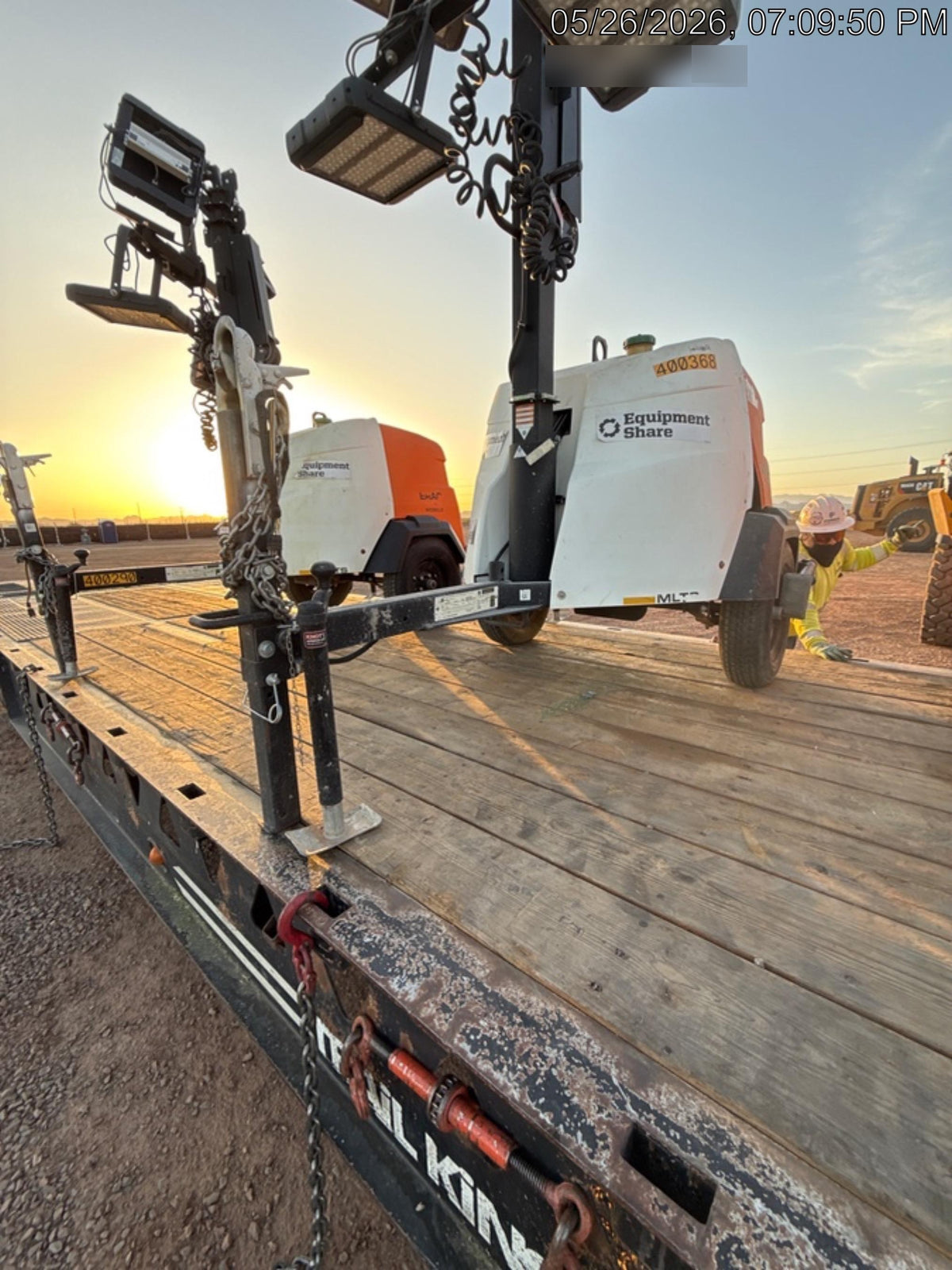 2024 Generac MLT2 Diesel, Flex Switch 120V Input, Powerzone Controller, 
(4) 320W LED Lights, 4kW Generator, 39.9 Gal Fuel Tank, 2" Ball, T3