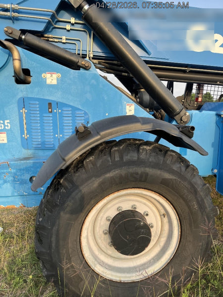 2018 Genie GTH-1056 Genie GTH-1056 w/Open ROPS, Solid Tires, Work Light/Beacon, 60" Carriage and Forks