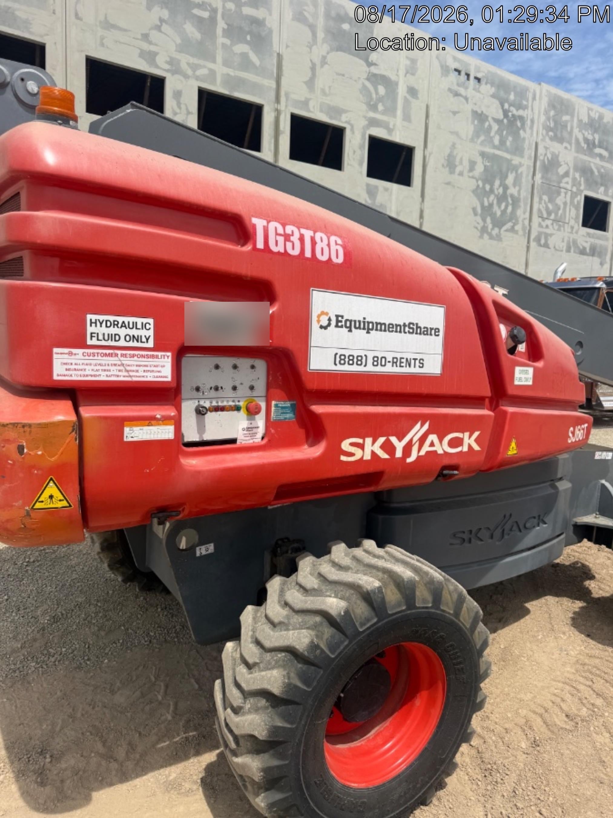 2019 SKYJACK SJ66T