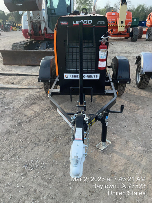 2021 Lincoln Electric Vantage 549X Ready Pak 3, ORANGE (includes trailer, cable rack, fender light kit)