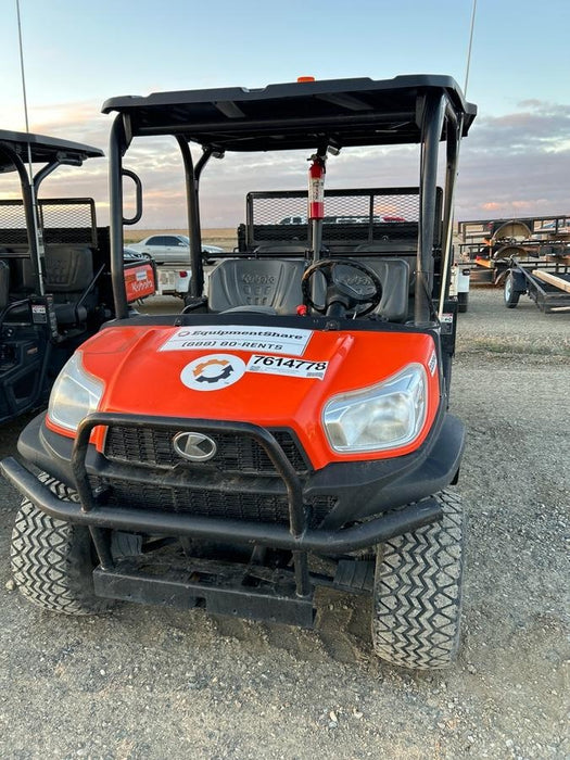 2022 Kubota RTV-X1140W-H Plastic Canopy, Windshield Acrylic Clear, LED Strobe Light, Wire Harness Kit, Back up Alarm