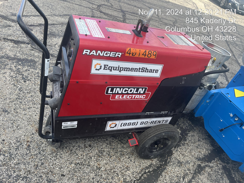 2024 Lincoln Electric Ranger 305 LPG Ranger 305 LPG, Undercarriage, Tank Holder & Strap, 10kw AC Gen, 25hp Kohler LPG Eng