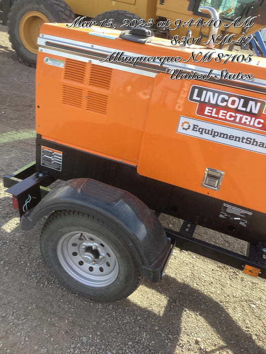 2022 Lincoln Electric LE400 Kubota V1505, Trlr, Cable Rack, Light Kit, ES Decals, T3