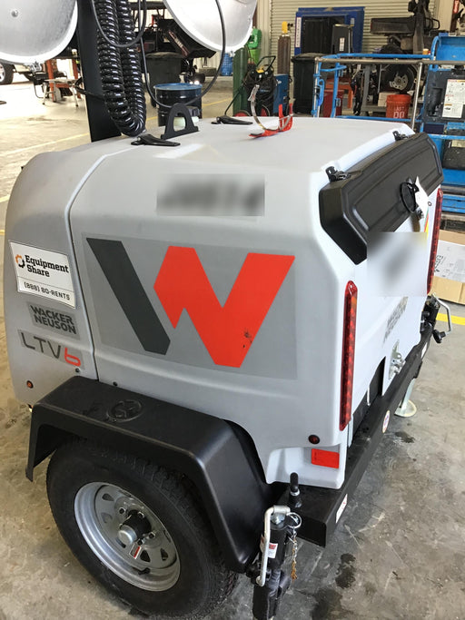 2018 Wacker Neuson LTV6L-MH Wacker Neuson LTV6L Mobile Light Tower w/Fuel Level Sensor Installed
