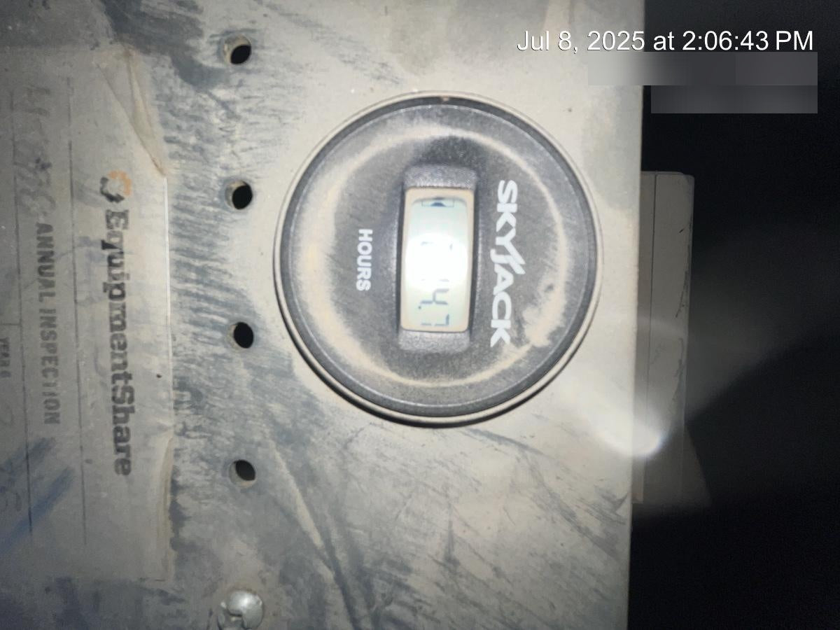 2019 Skyjack SJIII-3226 Standard Options, Trojan Batteries